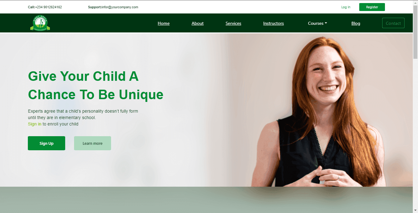 Dinny Green Website