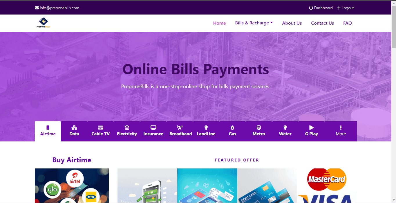 Prepone Bills
